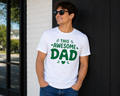 This Awesome Dad Vinyl T-Shirt | Funny Father’s Day Dad Tee