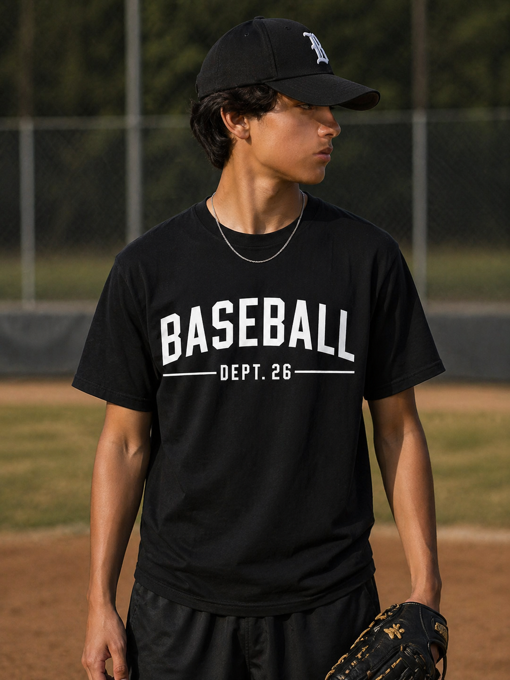 Baseball Dept. 26 Sports Vinyl T-Shirt