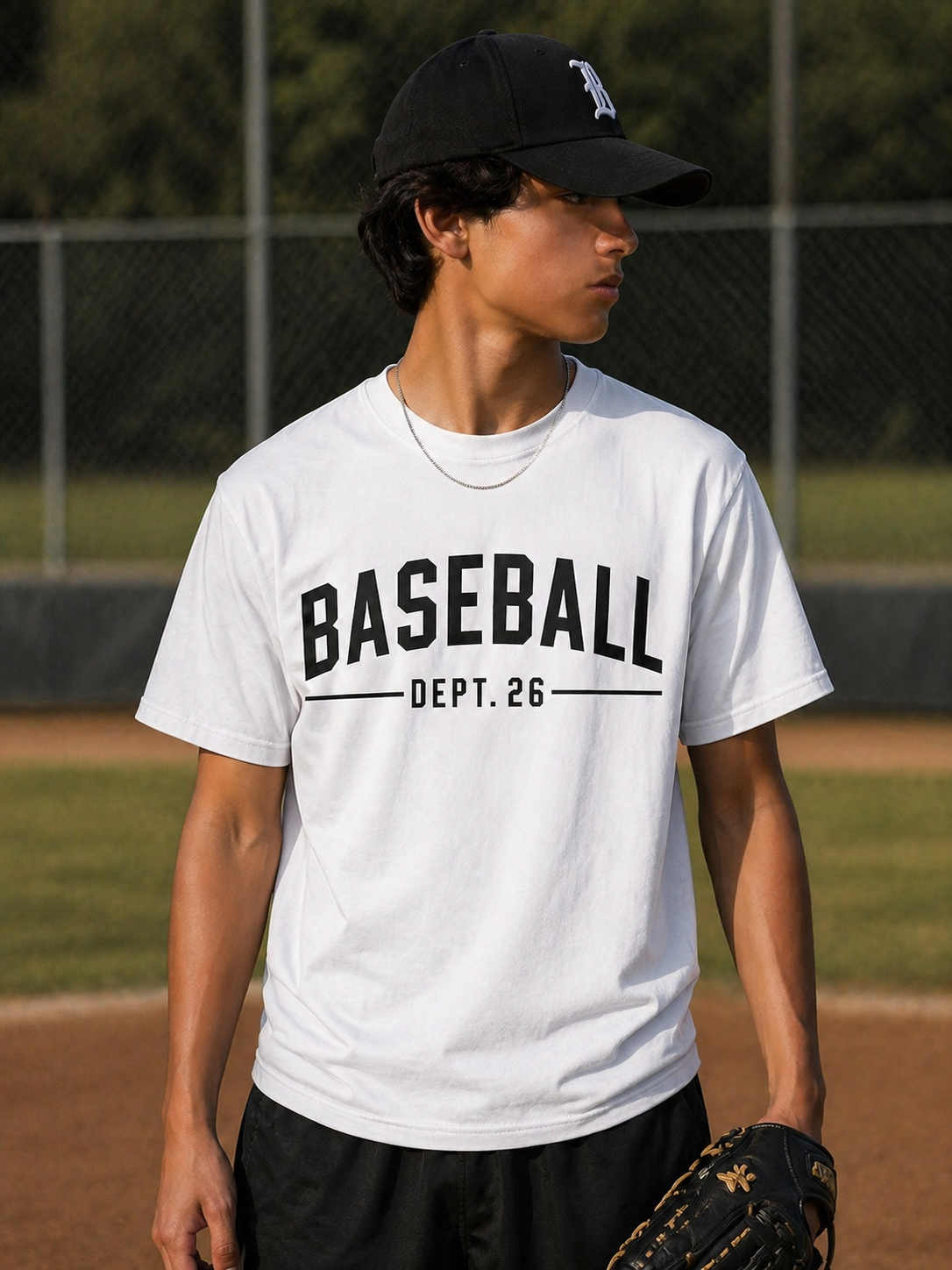 Baseball Dept. 26 Sports Vinyl T-Shirt